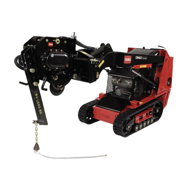 Mini Skid Loader Vibratory Plow ABC Rentals Midwest