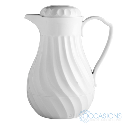 White Coffee Carafe - West Coast Event Productions, Inc.